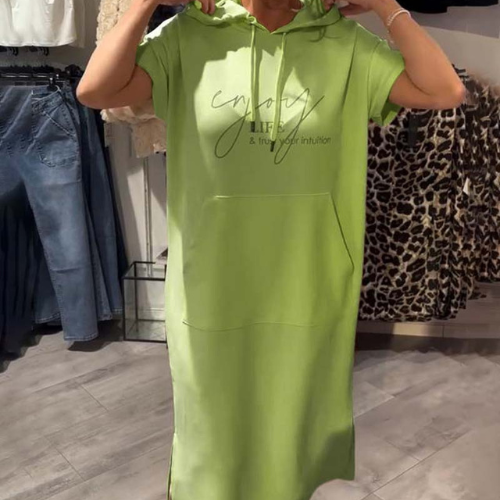 Saskia™ | Ležérne šaty s kapucňou