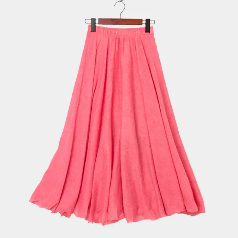 Sintija™ - Elegantná sukňa s vysokým pásom