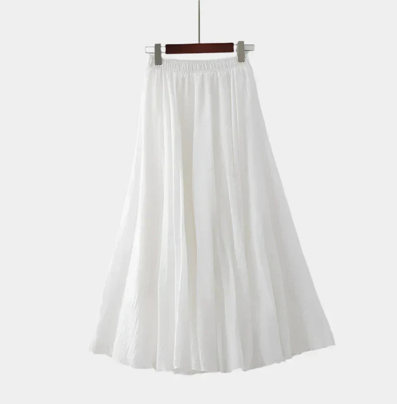 Sintija™ - Elegantná sukňa s vysokým pásom