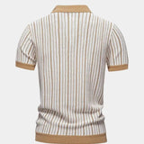 Laurits™ | Pruhované pletené polo