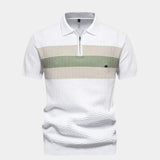 Viktor™ | Klasické slim polo so zipsom
