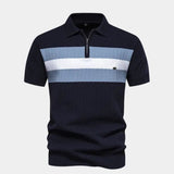 Viktor™ | Klasické slim polo so zipsom